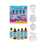Cadence Aqua Slime - Kendin Yap Oyuncak Seti - Tatlı Meyveler Seti 5X90ML