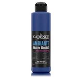 Cadence AW09 Ambiente Mat Akrilik 250 ml Gece Mavi Islak Zemin Boyası