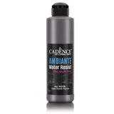 Cadence AWM07 Ambiente Mat Akrilik Metalik Antrasit 250 ml Islak Zemin Boyası