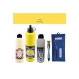 Cadence Banyo Mutfak Boyası-Cadence Multi H-008 Limon Sarı 500Ml Pya250Ml Taş Vernik Parlak 250Ml Saten Rulo Limon Sarı Tek Ebat
