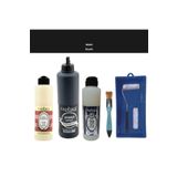 Cadence Banyo Mutfak Boyası-Cadence Multi H-060 Siyah 500Ml Pya250Ml Taş Vernik Mat 250Ml Saten Rulo Siyah Tek Ebat