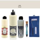 Cadence Banyo Mutfak - Multi H - 006 Dantel 500 ml Parlak Yüzey Astarı 250 ml Taş Vernik 250 ml Saten Rulo Set