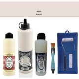 Cadence Banyo Mutfak - Multi H - 014 Ararot 500 ml Parlak Yüzey Ast 250 ml Taş Vernik Mat 250 ml Saten Rulo Set