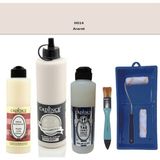 Cadence Banyo Mutfak - Multi H - 014 Ararot 500 ml Parlak Yüzey Astarı 250 ml Taş Vernik 250 ml Saten Rulo Set