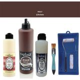 Cadence Banyo Mutfak - Multi H - 017 Çikolata 500 ml Parlak Yüzey Astarı 250 ml Taş Vernik 250 ml Saten Rulo Set