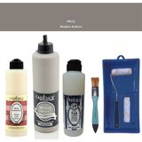 Cadence Banyo Mutfak - Multi H - 022 M Kahve 500 ml Parlak Yüzey Astarı 250 ml Taş Vernik 250 ml Saten Rulo Set