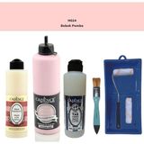 Cadence Banyo Mutfak - Multi H - 024 Bebek Pembe 500 ml Parlak Yüzey Astarı 250 ml Taş Vernik 250 ml Saten Rulo Set