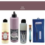 Cadence Banyo Mutfak - Multi H - 029 Camelot 500 ml Parlak Yüzey Astarı 250 ml Taş Vernik 250 ml Saten Rulo Set