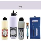 Cadence Banyo Mutfak - Multi H - 031 Açık Lila 500 ml Parlak Yüzey Astarı 250 ml Taş Vernik 250 ml Saten Rulo Set