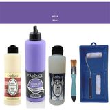 Cadence Banyo Mutfak - Multi H - 034 Mor 500 ml Parlak Yüzey Ast 250 ml Taş Vernik Mat 250 ml Saten Rulo Set