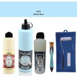 Cadence Banyo Mutfak - Multi H - 035 Bebek Mavi 500 ml Parlak Yüzey Astarı 250 ml Taş Vernik 250 ml Saten Rulo Set