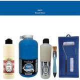 Cadence Banyo Mutfak - Multi H - 037 R mavi 2000 ml Parlak Yüzey Ast 500 ml Taş Vernik 500 ml Satenruloset