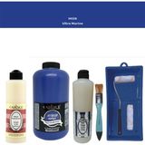 Cadence Banyo Mutfak - Multi H - 038 Ultramarine 2000 ml Par Yüzey Ast 500 ml Taş Vernik Mat 500 ml Satenruloset