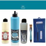 Cadence Banyo Mutfak - Multi H - 041 Turkuaz 500 ml Parlak Yüzey Ast 250 ml Taş Vernik Mat 250 ml Saten Rulo Set