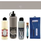 Cadence Banyo Mutfak - Multi H - 066 Taş 500 ml Parlak Yüzey Ast 250 ml Taş Vernik Mat 250 ml Saten Rulo Set