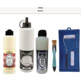 Cadence Banyo Mutfak - Multi H - 068 Buhar 500 ml Parlak Yüzey Astarı 250 ml Taş Vernik 250 ml Saten Rulo Set