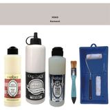 Cadence Banyo Mutfak - Multi H - 069 Kement 500 ml Parlak Yüzey Ast 250 ml Taş Vernik Mat 250 ml Saten Rulo Set