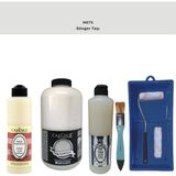 Cadence Banyo Mutfak - Multi H - 075 Sünger Taşı 2000 ml Parlak Yüzey Ast 500 ml Taş Vernik 500 ml Satenruloset