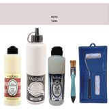 Cadence Banyo Mutfak - Multi H - 078 Vaha 500 ml Parlak Yüzey Ast 250 ml Taş Vernik Mat 250 ml Saten Rulo Set