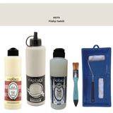 Cadence Banyo Mutfak - Multi H - 079 Fildişi Sahili 500 ml Parlak Yüzey Ast 250 ml Taş Vernik Mat 250 ml Saten Rulo Set