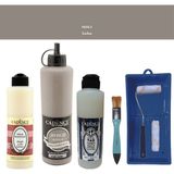 Cadence Banyo Mutfak - Multi H - 083 Soho 500 ml Parlak Yüzey Ast 250 ml Taş Vernik Mat 250 ml Saten Rulo Set