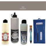 Cadence Banyo Mutfak - Multi H - 084 Çöl Kahvesi 500 ml Parlak Yüzey Ast 250 ml Taş Vernik Mat 250 ml Saten Rulo Set