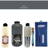 Cadence Banyo Mutfak - Multi H - 091 Antrasit Siyah 2000 ml Par Yüzey Ast 500 ml Taş Vernik Mat 500 ml Satenruloset
