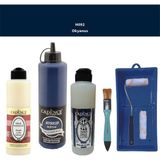 Cadence Banyo Mutfak - Multi H - 092 Okyanus 500 ml Parlak Yüzey Astarı 250 ml Taş Vernik 250 ml Saten Rulo Set