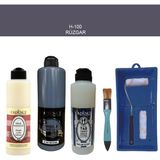 Cadence Banyo Mutfak - Multi H - 100 Rüzgar 500 ml Parlak Yüzey Astarı 250 ml Taş Vernik 250 ml Saten Rulo Set