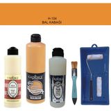 Cadence Banyo Mutfak - Multi H - 104 Bal Kabağı 500 ml Parlak Yüzey Ast 250 ml Taş Vernik Mat 250 ml Saten Rulo Set