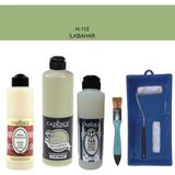 Cadence Banyo Mutfak - Multi H - 110 Ilkbahar 500 ml Parlak Yüzey Ast 250 ml Taş Vernik Mat 250 ml Saten Rulo Set