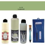 Cadence Banyo Mutfak - Multi H - 110 Ilkbahar 500 ml Parlak Yüzey Astarı 250 ml Taş Vernik 250 ml Saten Rulo Set