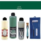 Cadence Banyo Mutfak - Multi H - 112 Ofelya 500 ml Parlak Yüzey Ast 250 ml Taş Vernik Mat 250 ml Saten Rulo Set