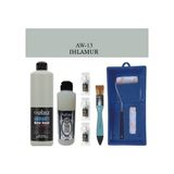 Cadence Boya Fayans Tezgah B-Ambiente Islak Zemin Aw-13 Ihlamur 500ML Katalizör 30GR Mat Taş Vernik 250 Saten Rulo Set