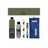 Cadence Boya Fayans Tezgah B-Ambiente Islak Zemin Aw-15 Ceviz 500ML Katalizör 30GR Taş Vernik 250 Saten Rulo Set