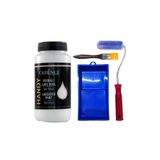 Cadence Boya Handy Lake 001 Beyaz 450ML -TAVA-RULO-FIRÇA SETİ