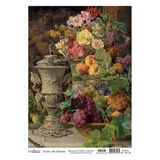 Cadence Çiçek Serisi BF22 30x42 cm Pirinç Dekopaj Kağıdı