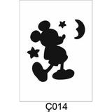 Cadence Çocuk Desen Stencil Şablon 25X25 Ç-014