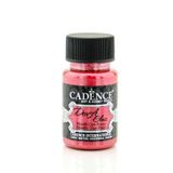 Cadence Dora 3133 Kırmızı 50 ml Metalik Cam Boyası