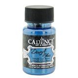 Cadence Dora 3134 Mavi 50 ml Metalik Cam Boyası