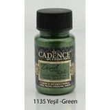 Cadence Dora Textile 1135 Yeşil 50 ml Metalik Kumaş Boyası