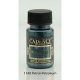 Cadence Dora Textile 1140 Petrol 50 ml Metalik Kumaş Boyası