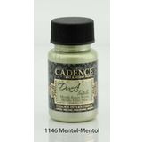 Cadence Dora Textile 1146 50 ml Mentol Metalik Kumaş Boyası
