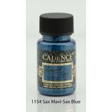 Cadence Dora Textile 1154 50 ml Saks Mavi Metalik Kumaş Boyası