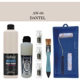 Cadence Fayans Tezgah B - Ambiente Islak Zemin Aw - 06 Dantel 500 ml Katalizör 30 gr Taş Vernik 250 Saten Rulo Set