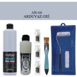 Cadence Fayans Tezgah B - Ambiente Islak Zemin Aw - 08 Arduvaz gr i 500 ml Katalizör 30 gr Taş Vernik Mat 250 Saten Rulo Set