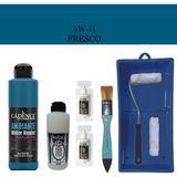 Cadence Fayans Tezgah B - Ambiente Islak Zemin Aw - 11 Fresco 250 ml Katalizör 20 gr Taş Vernik 120 Saten Rulo Set