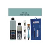 Cadence Fayans Tezgah B-Ambiente Islak Zemin Aw-12 Küfyeşil 500Ml Katalizör 30Gr Taş Vernik 250 Satenruloset