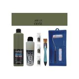 Cadence Fayans Tezgah B - Ambiente Islak Zemin Aw - 15 Ceviz 500 ml Katalizör 30 gr Taş Vernik 250 Saten Rulo Set