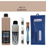 Cadence Fayans Tezgah B - Ambiente Islak Zemin Aw - 16 Karton 500 ml Katalizör 30 gr Taş Vernik Mat 250 Saten Rulo Set